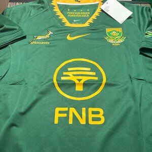 AUSTRALIA rules RUGBY SOUTH AFRICA SPRINGBOKS Men's JERSEY Sz M,L,XL,2X by Nike